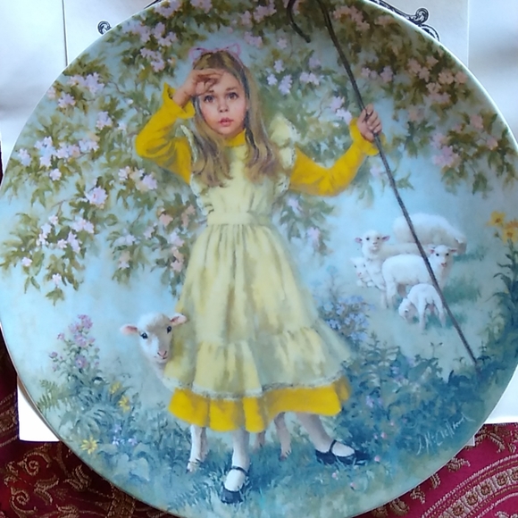 🐑🥰 Bo peep decorative plate - Picture 1 of 6